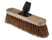 903-3478 Cottam Broom, Brown With Natural Coco Bristles for Indoor and Outdoor Areas