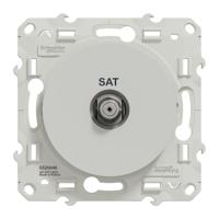 s520446 Schneider Electric White, 1 Gang, Odace