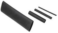380-03001-shrinkit-321-basic-po-x-bk HellermannTyton Heat Shrink Tubing, Black 1.5 → 18mm Sleeve Dia. x 35 → 80mm Length 3:1 Ratio, ShrinKit