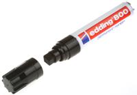 800-001 Edding Broad, Extra Broad, Medium Tip Black Marker Pen