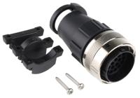 192991-0522 ITT Cannon Circular Connector, 28 Contacts, Cable, Standard Connector, Plug, Male, IP65, Trident Ringlock Series