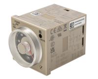 h3cr-ap-ac24-48dc12-48 Omron H3CR Series DIN Rail Mount Timer Relay, 12 → 48 V dc, 24 → 48V ac, 2-Contact, 0.05 s → 300h,