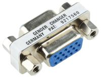 12032021 Roline D Sub Adapter Female 15 Way D-Sub to Female 15 Way D-Sub