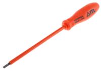 911-1095 ITL Insulated Tools Ltd Slotted Insulated Screwdriver, 3 x 0.5 mm Tip, 100 mm Blade, VDE/1000V, 175 mm Overall