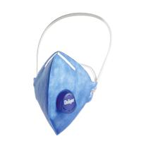 3951081 DRAEGER X-plore 1710 Series Disposable Respirator, FFP1, Valved, Fold Flat