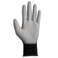 38727 Kimberly Clark G40 Grey Nylon Polyurethane Glove, Size 8, Polyurethane Coating