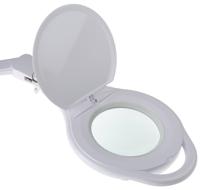 808-7042 RS PRO LED Magnifying Lamp with Table Clamp Mount, 3 dpt, 5 dpt, 125mm Lens Dia., 125mm Lens