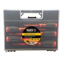 32268ins Klein Tools Pozidriv; Slotted Insulated Screwdriver Set, 5-Piece