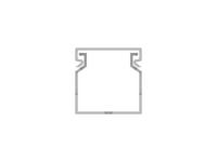 1set411104r0000 ABS, PC Cable Trunking Accessory, 40 x 40mm