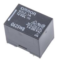 g5le-1a-dc12 Omron PCB Mount Power Relay, 12V dc Coil, 10A Switching Current, SPST