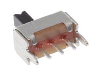 os102011ms2qn1 C & K Through Hole Slide Switch SPDT Latching 100 mA @ 12 V dc Slide