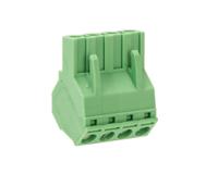 1826306 Phoenix Contact, 5.08mm Pitch, SMSTB 2.5/4-ST-5.08, 4 Way, , Pluggable Terminal Block, Plug, Plug-In, Screw