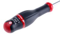 atf55x100 Facom Slotted  Screwdriver, 5.5 x 1 mm Tip, 100 mm Blade, 209 mm Overall