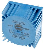 70061k Nuvotem Talema 115 V ac, 230 V ac, 2 x 9V ac Toroidal Transformer, 25VA 2 Output