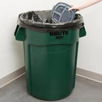 fg262000dgrn Rubbermaid Commercial Products BRUTE 75L Green Polyethylene Waste Bin