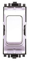 k4882whi MK Electric 2 Way White Rocker Switch Grid Module 10A, Arteor Series