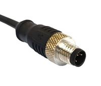 pxppvc12fim05acl010pvc Bulgin Male 5 way M12 to Unterminated 3 way Free End Sensor Actuator Cable, 1 m