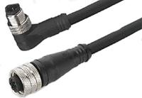 120066-0695 Molex Female 4 way M12 Micro Change to Male 4 way M12 Micro Change Sensor Actuator Cable, 10 m