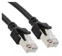 09459711123 HARTING, 2m Cat5e, Black RJ45 to Male RJ45 Male, SF/UTP Shielded, Terminated PUR Sheath