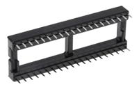 w3140trc Winslow, W3100 2.54mm Pitch Vertical 40 Way, Through Hole Stamped Pin Open Frame IC Dip Socket, 10A