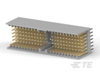 5100668-1 TE Connectivity, ZPACK 2mm Pitch Hard Metric Type A Backplane Connector, Male, Vertical, 22 Column, 7 Row, 154 Way,