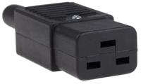 776-9129 RS PRO C19 Cable Mount IEC Connector Socket, 16A, 250 V