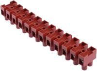 464-9750 RS PRO Non-Fused Terminal Block, 12-Way, 57A, 10 mm² Wire, Screw Down Termination