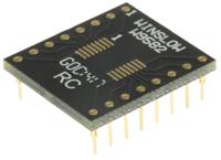 w9582rc Winslow Straight Through Hole Mount 0.65 mm, 2.54 mm Pitch IC Socket Adapter, TSSOP 16 to DIP 16