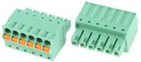 1851083 Phoenix Contact, 3.81mm Pitch, FK-MCP 1.5/ 6-ST-3.81, 6 Way, , Pluggable Terminal Block, Plug, Cable Mount, Spring Cage