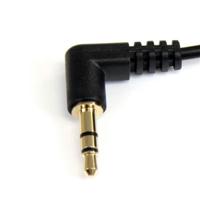 mu6mms2ra StarTech.com Male 3.5mm Stereo Jack to Male 3.5mm Stereo Jack Aux Cable, Black, 1.8m MU6MMS2RA