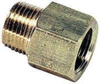 0164-28-27 Legris LF3000 Series Straight Threaded Adaptor, NPT 3/4 Male to G 3/4 Female, Threaded Connection Style