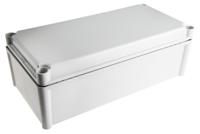 pc-3819-13-g-enclosure Fibox SOLID PC Series Grey Polycarbonate Enclosure, IP67, Grey Lid, 378 x 188 x 130mm
