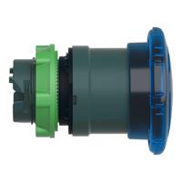 zb5aw763 Schneider Electric Harmony XB5 Series Blue Illuminated Latching Push Button Head, 22mm Cutout, IP66, IP69K