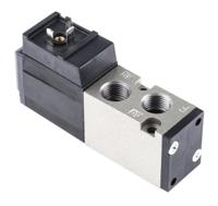 evk3120-5do-01f-q SMC 5/2 Pneumatic Solenoid Valve - Spring/Solenoid G 1/8 VK3000 Series 24V dc