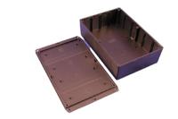 1591xxfsflbk Hammond 1591 Series ABS General Purpose Enclosure, IP54, Flanged, 221 x 58 x 150mm