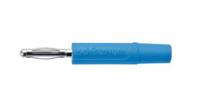 rs-fk-02-l-ni-bl Schutzinger Blue Banana adapter With Nickel Plated contacts and Nickel Plated