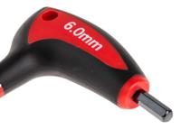 144-7565 RS PRO 6 piece T Shape Metric Hex Key Set, 2.5mm