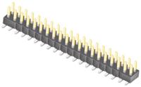 tsm-120-01-l-dv Samtec TSM Series Straight Surface Pin Header, 40 Contact(s), 2.54 mm Pitch, 2 Row, Unshrouded