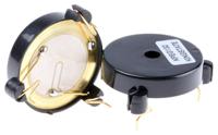 535-8089 RS PRO 83dB Through Hole Continuous Internal Piezo Buzzer, 28.6 (Dia.) x 7.5mm, 3V dc Min, 28V dc Max