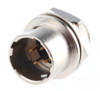 hr10-7r-4p73 Hirose Circular Connector, 4 Contacts, Panel, Miniature Connector, Socket, Male, HR10 Series
