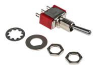 448-0747 RS PRO Toggle Switch, Panel Mount, On-On, SPDT, Solder Terminal