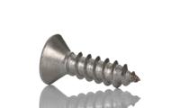 522-1319 RS PRO Plain Stainless Steel Countersunk Head Self Tapping Screw, N°6 x 1/2in Long 13mm Long