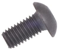 281-259 RS PRO Black, Self-Colour Steel Hex Socket Button Screw, ISO 7380, M5 x 10mm