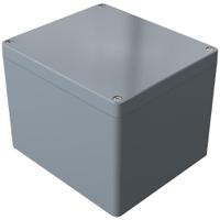 01232018 Rose Aluminium Standard Series Grey Die Cast Aluminium Enclosure, IP66, IK09, Grey Lid, 230 x 200 x 180mm