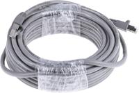 400-9679 RS PRO, 10m Cat5e, Grey RJ45 to Male RJ45 Male, U/FTP Shielded, Terminated PVC Sheath