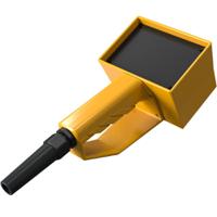 292120000 Rose Pilot Series Yellow Polyamide Handheld Enclosure, Display Window, IP65, 85 x 115 x 191mm