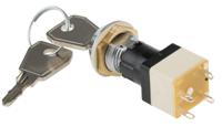 wrlm-5-s-d Lorlin IP67 Key Switch, DPST, 4 A @ 250 V ac 2-Way