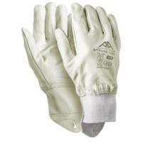 s6221 Active Gear S6220 White Unlined Leather Work Gloves, Size 11/XL