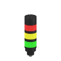 tl50gyraq Banner TL50 Series Red/Green/Yellow Buzzer Signal Tower, 3 Lights, 18 → 30 V dc, Versatile Mount