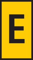 561-01054-wic1-e-pa66-ye HellermannTyton WIC Snap On Cable Markers, Yellow, Pre-printed "E", 2 → 2.8mm Cable, for Cables and Wires,